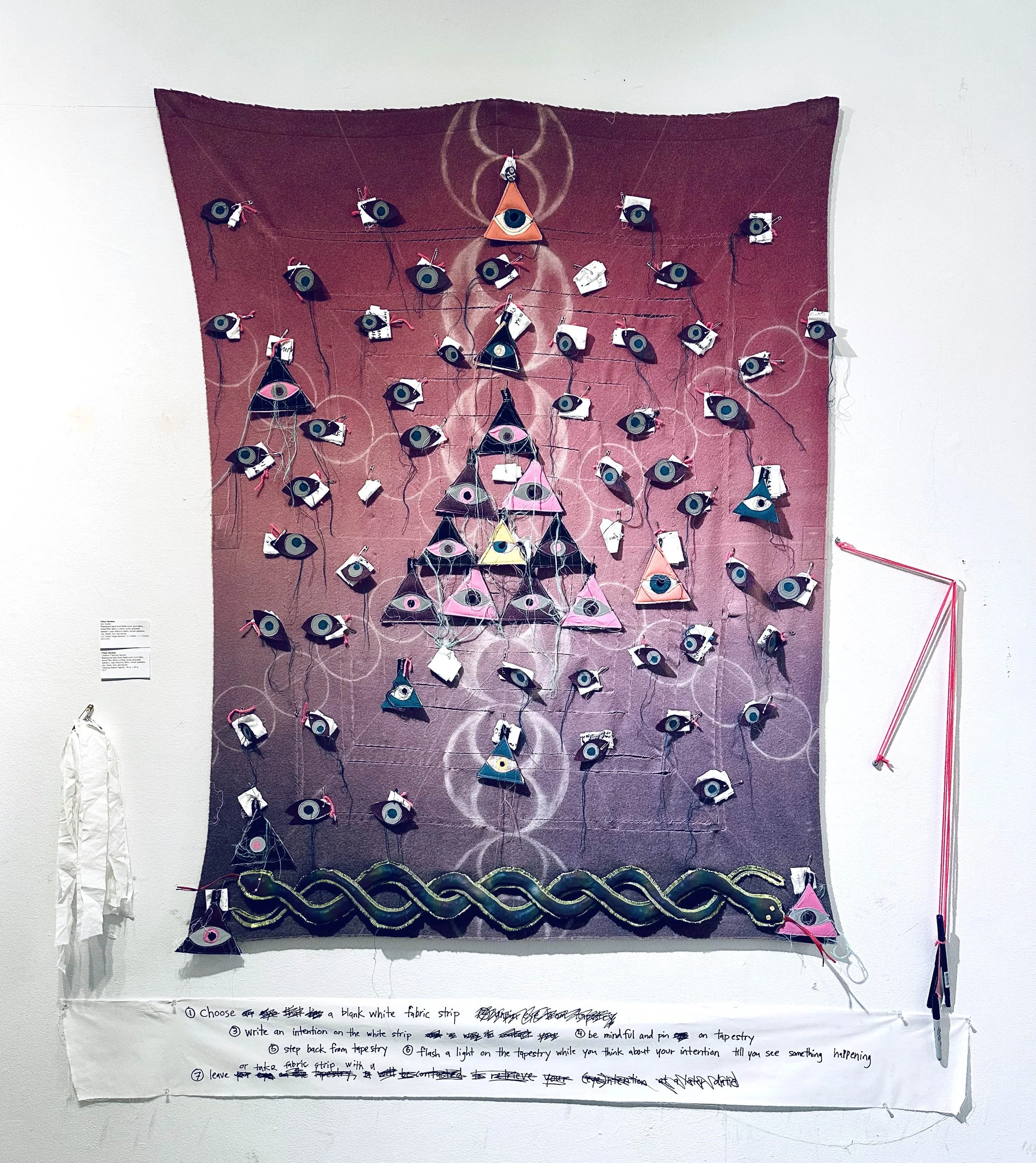 Eye Totems, 2025 — Ethan Shoshan